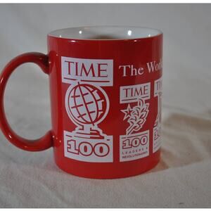 Time 100 Most Interesting Magazine Red Mug